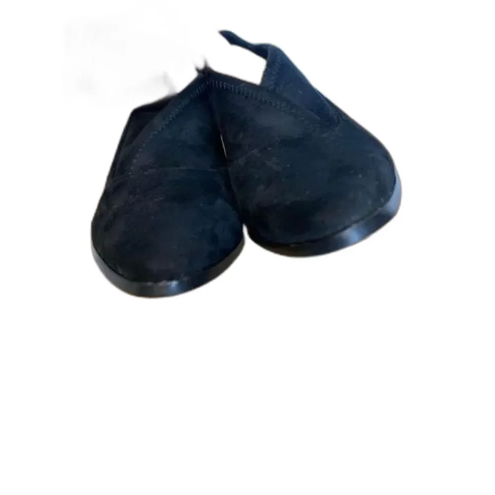 Jon Josef Black Velvet & Suede Heel